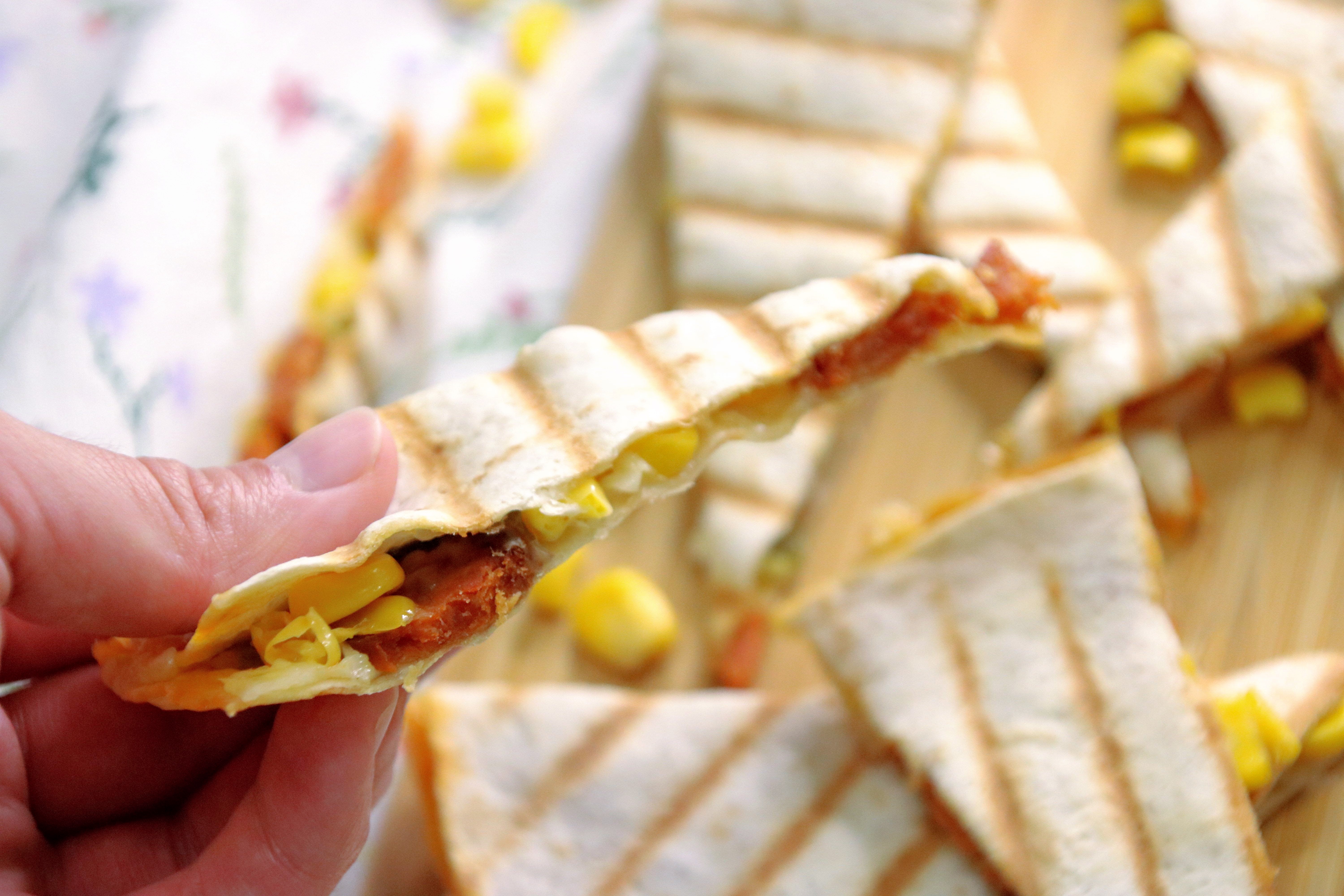 Quesadillas z chorizo